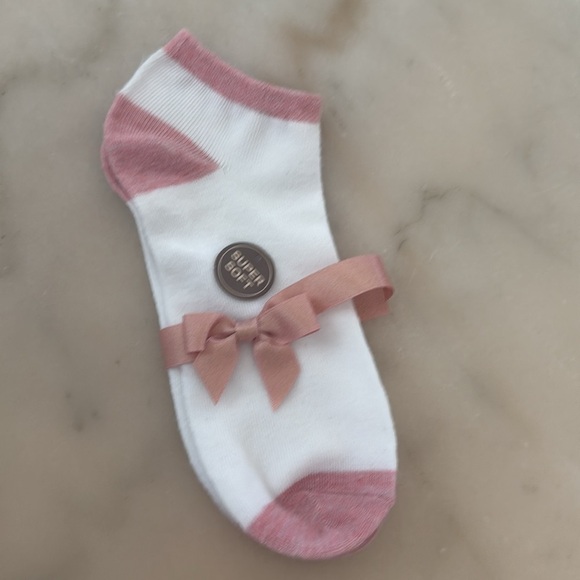 Kensie Luxe Bow Print Quarter Socks Franco Sarto Ruffle Trim 3 Pack Sz 4/10 - Picture 10 of 15